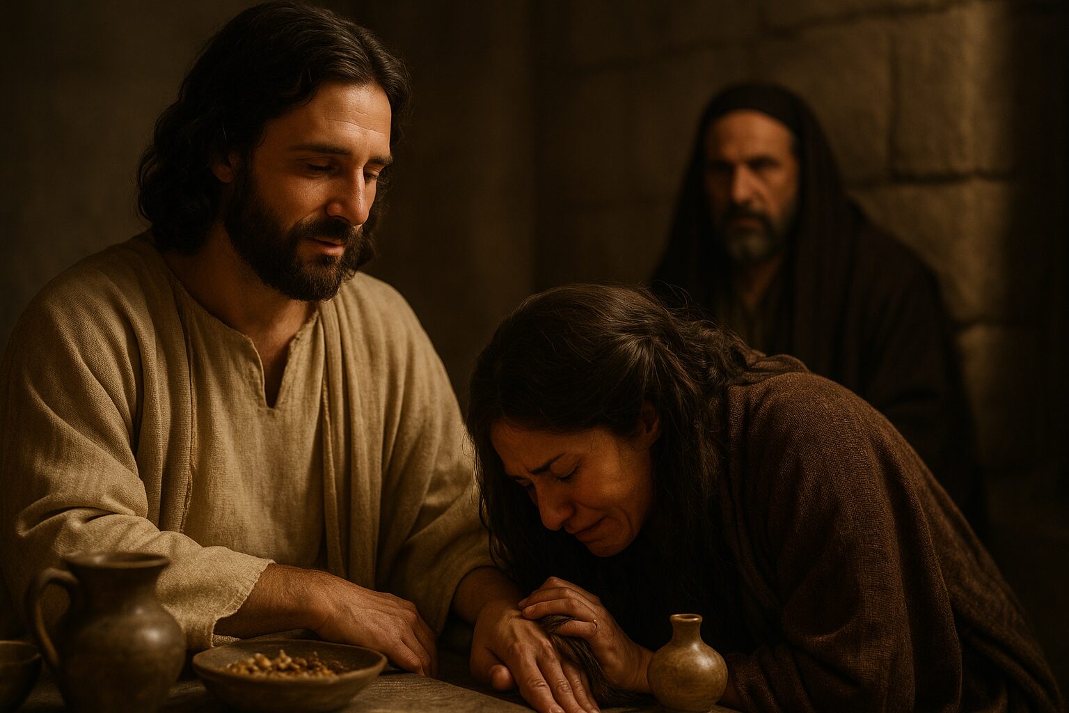 A Mulher Pecadora aos Pés de Jesus